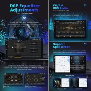 DSP 2009 Volkswagen Touran/Caddy/Passat/Golf/Tiguan/T5 Android 4G QLED Carplay