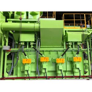 15TPH Steel Shot Blasting Equipment surface scale layer removal