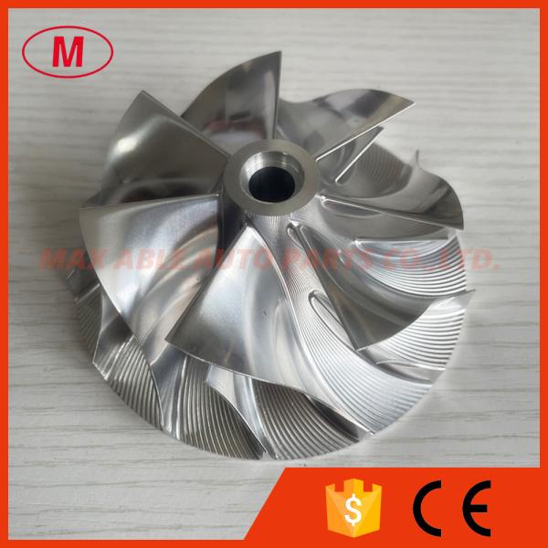 RHC9 80.00/100.mm 7+7 blades turbo milling/Aluminum 2618/billet compressor wheel