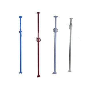 Support Function Adjustable Steel Prop Telescopic Scaffolding Props With Heavy