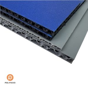 12mm PP Honeycomb Flight Case Panel Heave Matte Plastic Honeycomb Sheet