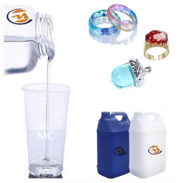 Mix Ratio 1:1 crystal clear liquid epoxy resin glue casting raw material for Art