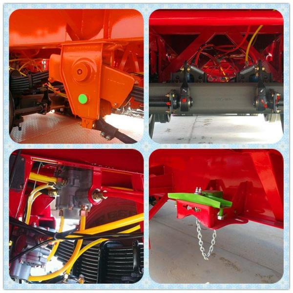 Bulk Carrier 4 Axles 40000KG Flatbed Sideboard Storage Semi Trailer