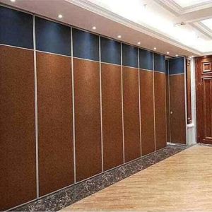 Ballroom Acoustic Movable Partition Walls Banquet Hall Sliding Folding