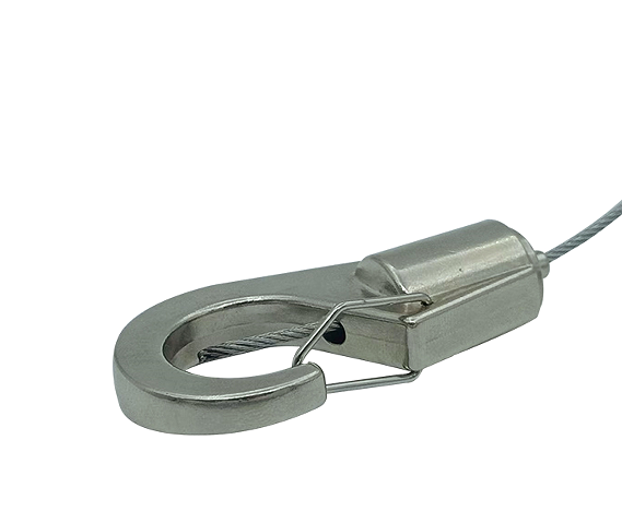 OEM Customized Cable Gripper With Spring Hook For Cable Suspension System
