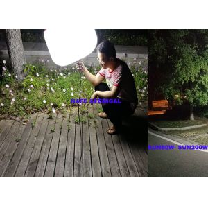 80 - 200W Rechargeable Led Light Portable Work For Catastrophe In Turkey And