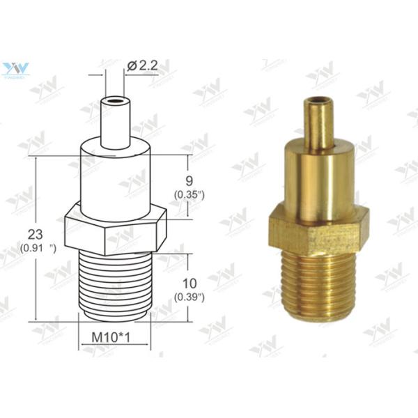Quality Gold Raw Brass Ceiling Cable Hanging System M 10 Thread Cable Bottom Exit for sale