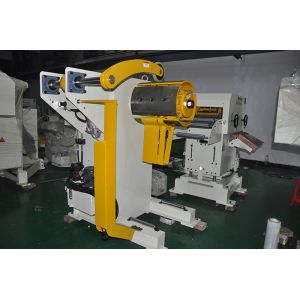 S Type Metal Plate Leveling Feeding Decoiler Machine Punching Automation