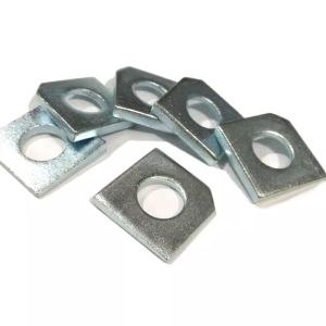 Enlarged Thickened Square Washer Zinc plating Blue Square washersquare flat