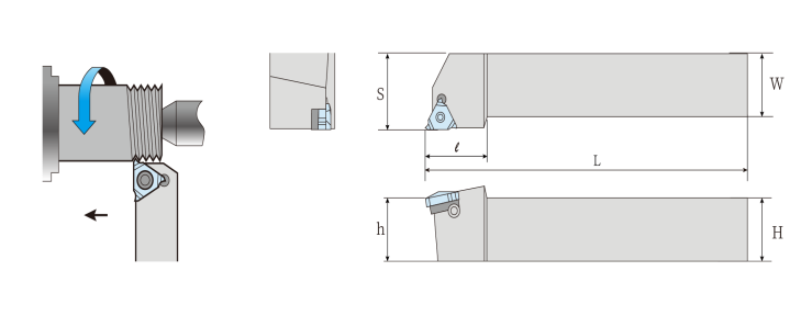 SER-L Holders for Turning