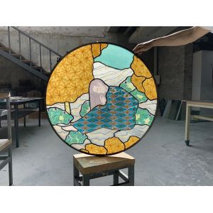 Clear Enamel Glass Sheets hygienic Vitreous Enamel Coating Various Shapes