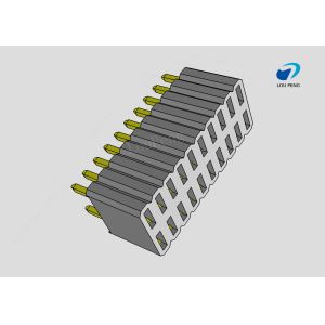 Buy cheap Female header, PCB Mount Receptacle, Vertical, Board-to-Board, 2x10Pin, 0.8mm from wholesalers