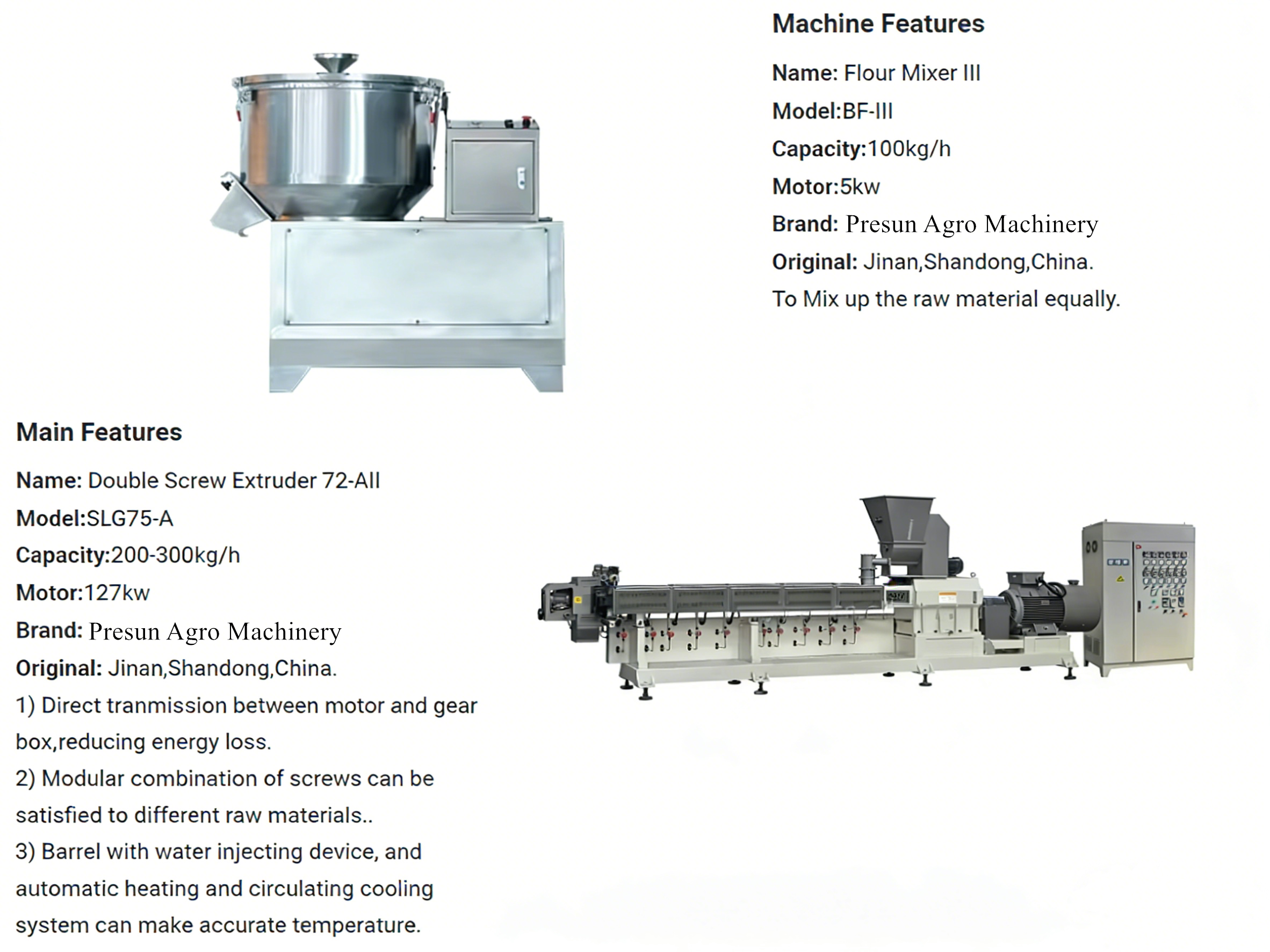 Nutritional Rice Processing Equipment 100kg Per Hour Nutritional Rice Processing Machine For Sale