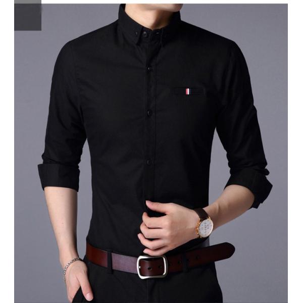 Vintage Custom Cotton All Over Print Plus Size Casual Long Sleeve Men's Oversized Shirt