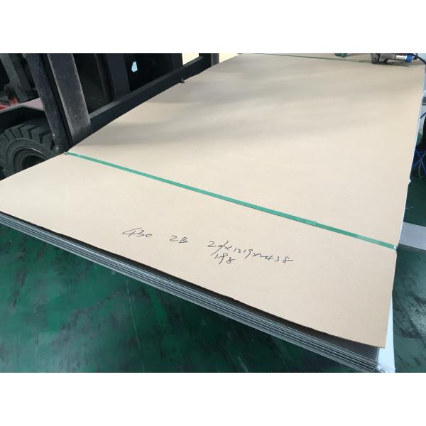 EN 1.4016 AISI 430 Cold Rolled Stainless Steel Sheet And Coil 2B BA