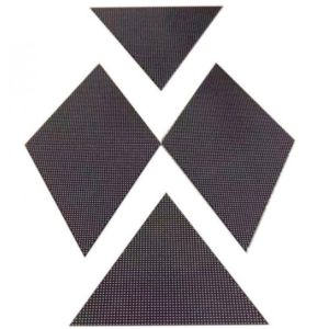 Triangle Dj Club Diy Led Display 3d , Led Video Wall Panel For Stage / Concert /