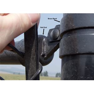 2-7/8'' 40mm Chain Link Fence Band For Fence Post