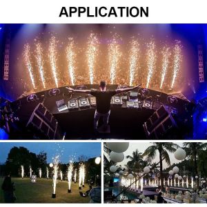 600W DMX LED Stage Lights Cold Sparkler Machine for Homei Stage Effect and