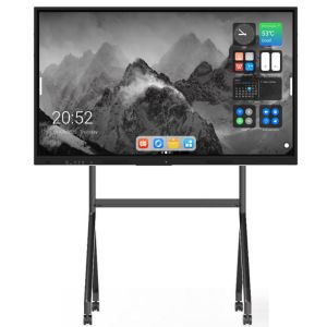 350cd/M2 Interactive Flat Panel Digital Board 75 Inch 20 Touch Points Model QS