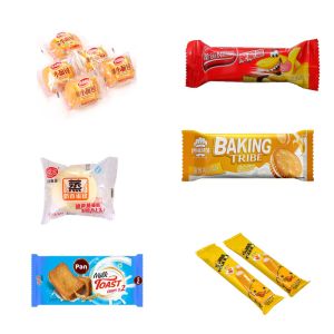 Stainless Steel Bread Packaging Line 220V Automatic Bread Processing Line