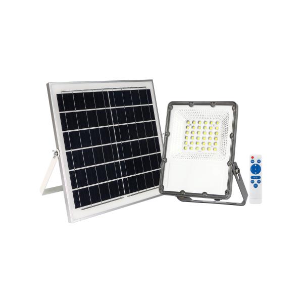 Quality 320lm 30W Solar Panel Flood Lights LED Surface Or Pole Mounted 170lm/W for sale
