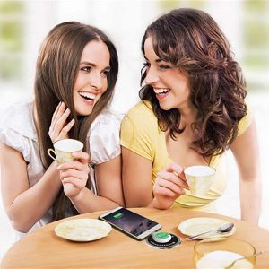 Qi table Wireless Charger For Coffee Table furniture desktop wireless table