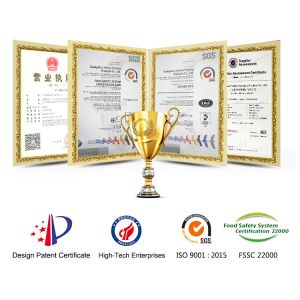 Custom Round Kraft Paper Cans Packaging For Nuts , Cookies