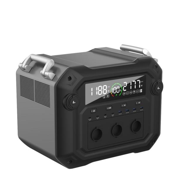 600W Max Solar Panel Input LiFePO4 Power Station for Outdoor and Emergency