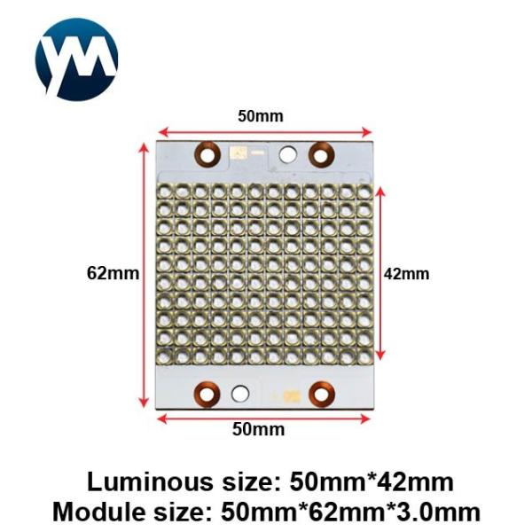 UV Light Module 360W 3535 3W led chip lamp beads uv curing system