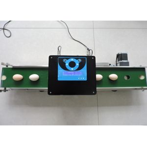 Easy Operating Egg Stamping Machine With Computer Control Shuttle Conveyor