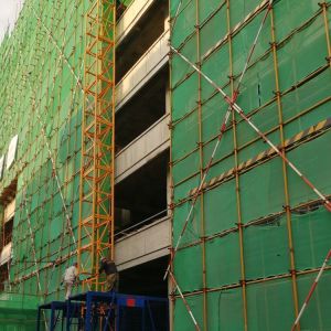 HDPE Construction Green Safety Net for Outside Building Security