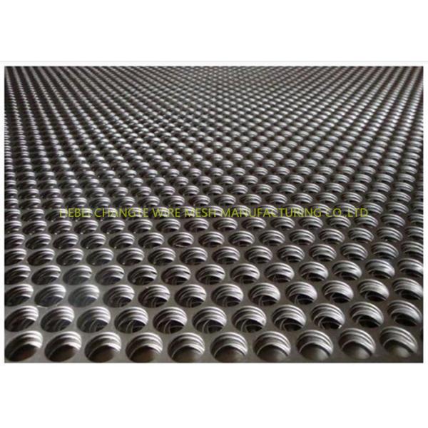Quality Hot Dipped Black Grey PVDF Perforated Metal Mesh Screen for sale