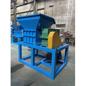 Powerful 7.5kW Dual Shaft Single Motor Shredder for Automatic Thickened Body