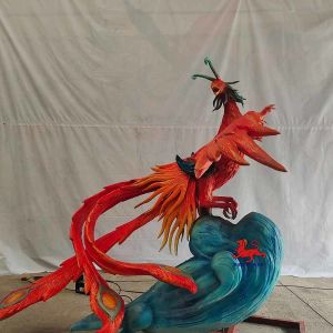 Electronic Handcrafted Realistic Animatronic Animals Chinese Ancient Creatures