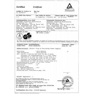 Shenzhen Simsukian Electronics Technology Co.,Ltd Certifications