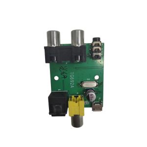 Analog audio to digital transmitter solution development PCBA