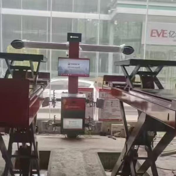 Wholesale 4PCS Camera Computer Control Sunshine wheel alignment machine Multi Language Support Four Tyre Alignment Machine Portable Wheel Alignment Machine from china suppliers