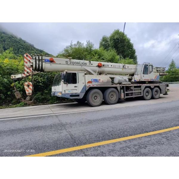 80t Truck Crane Used Hydraulic Crane at Very 2013 Zoomlion 80V Good Mobile Crane