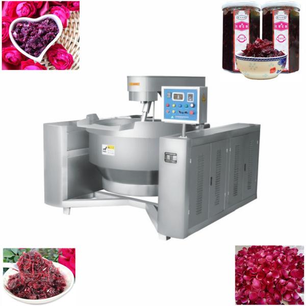 Quality Rose Paste Cooking With Mixer Double Jacketed Kettle Cooker for sale
