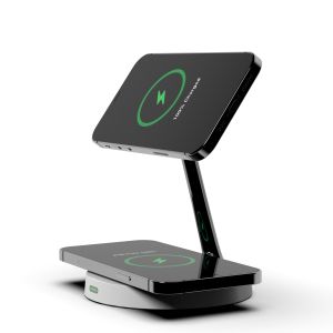 15W 3-In-1 Multifunctional Wireless Charging Stand