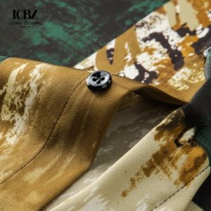 Nonwoven Autumn Casual Custom Korean Printed Long Sleeve Plus Size Cotton Print