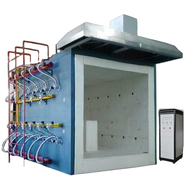 Vertical Fire Resistance Test Furnace PC Controlled Micro Control Multifunctiona
