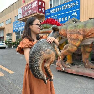 Animatronic Dinosaur Hand Puppet Customized for Park and Show