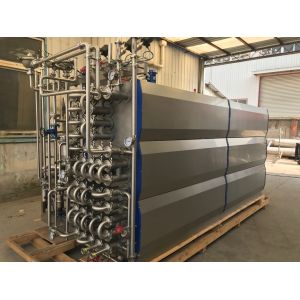 Wholesale PLC Tubular Beverage Uht Sterilization Machine from china suppliers