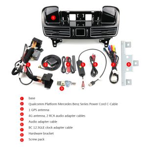 NTG5.0 Mercedes Gle Radio 12 Inch Android Car Stereo Navigation Carplay 12.3"