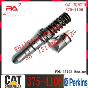 C-A-T 3516C 3512C Engine Injector diesel common Rail Fuel Injector 375-4106 20R