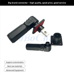 120A-500A DC Battery Energy Storage Connector Photovoltaic Power Right Angle