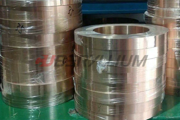 CuBe2 C17200Beryllium Copper Strips XHM State For Micro Switches