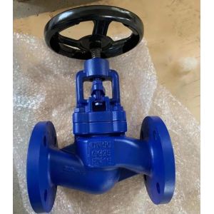 DIN PN10/16 GG25 metal seal globe valve