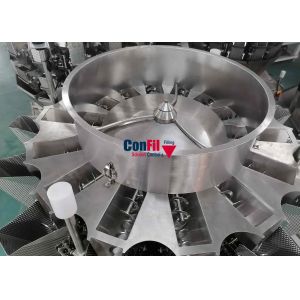 Screw Feeding Multihead Weigher For Pickles Marinated Vegetable Fruits